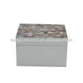 Pink Shell Jewelry Box, caja de madera decorativa de China